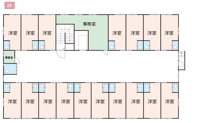 フロアマップ2F